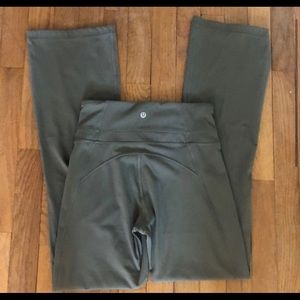 Lulu lemon yoga pants sage/olive green